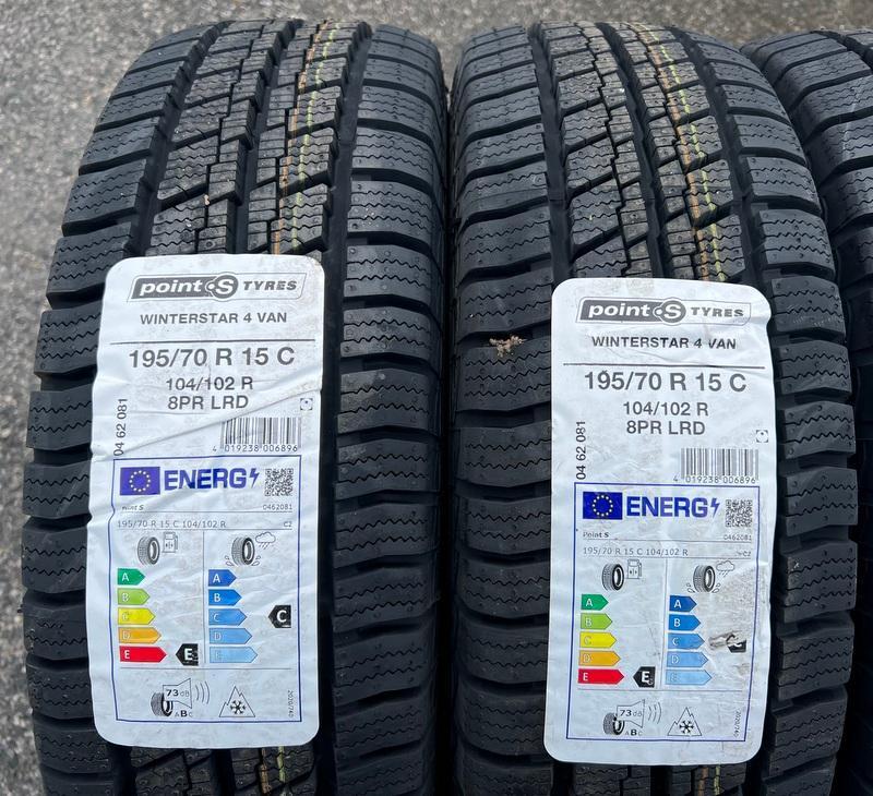 4x 195/70R15C 104/102R POINT S WINTERREIFEN NEU 2022 #11RT – Bild 2