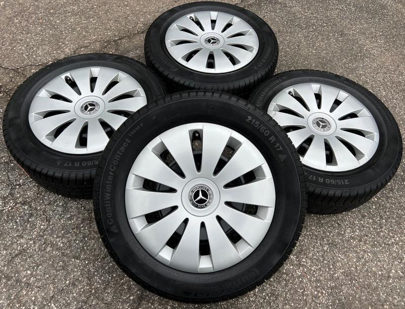 ORIGINAL 17" WINTERRÄDER MERCEDES GLA KLASSE X156 215/60R17 #1O2E