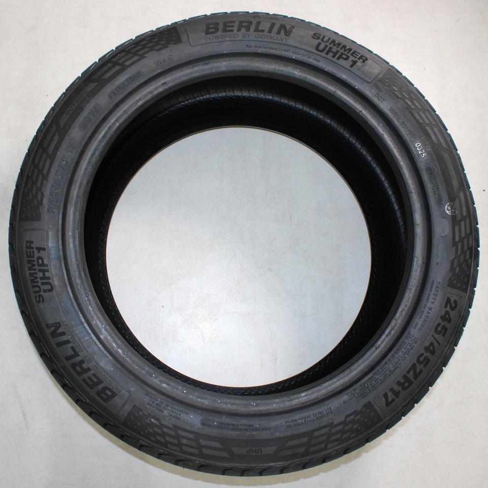 4x 245/45R17 99W BERLIN TIRES SUMMER UHP1 SOMMERREIFEN NEU #1X3A – Bild 6