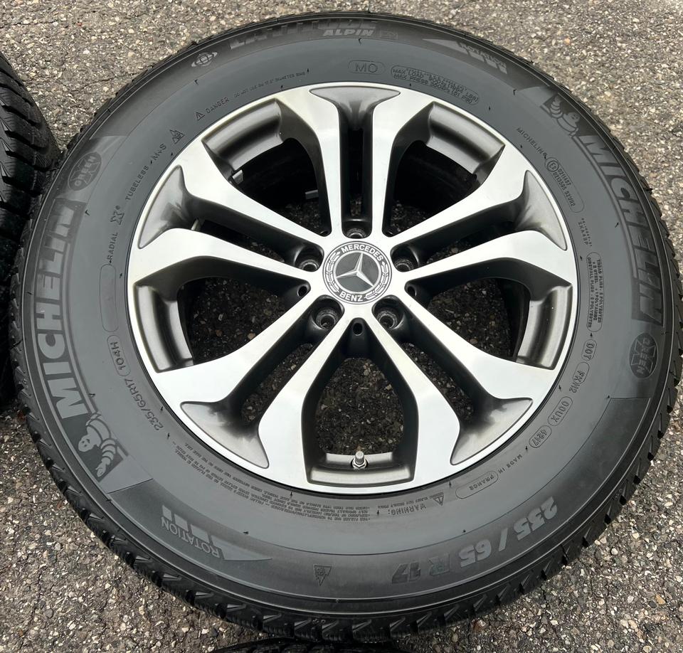 ORIGINAL 17" ALU WINTERRÄDER MERCEDES GLC-KLASSE 204X X253 #108K – Bild 3