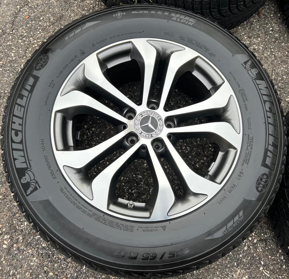 ORIGINAL 17" ALU WINTERRÄDER MERCEDES GLC-KLASSE 204X X253 #108K – Bild 2