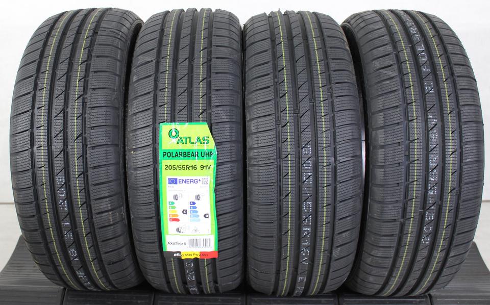 4x 205/55R16 91V ATLAS POLARBEAR UHP WINTERREIFEN 2024 #1QVI