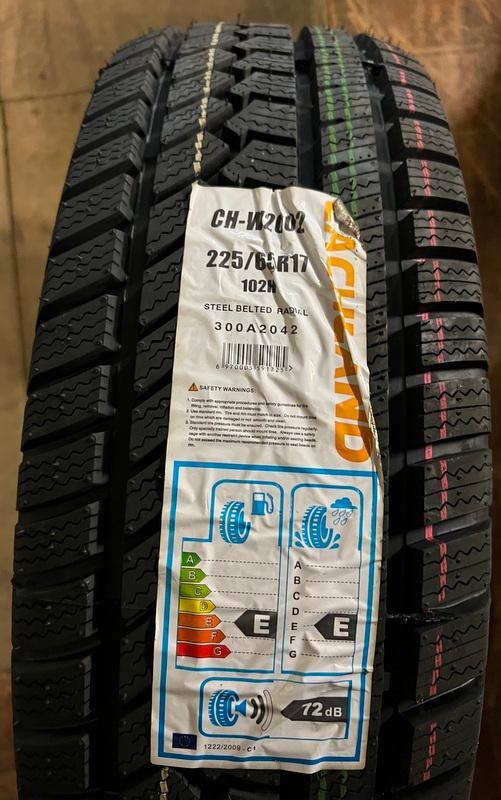 4x 225/65R17 102H CHACHLAND CH-W2002 WINTERREIFEN 2018 #8150
