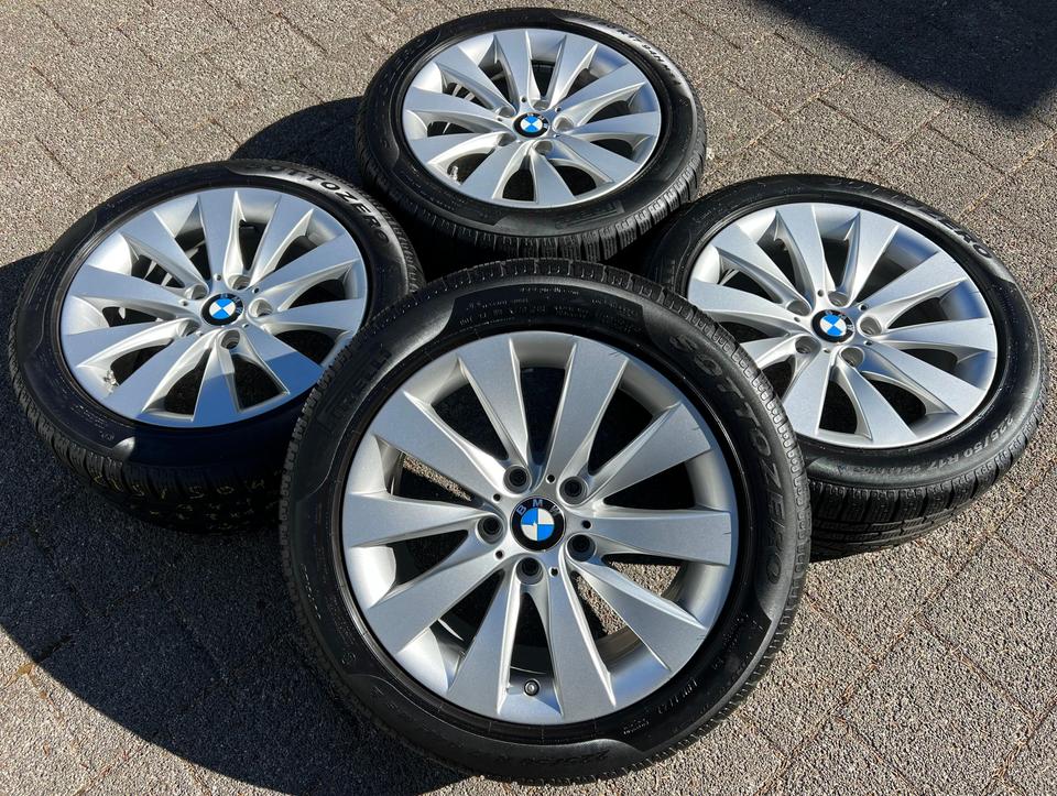 ORIGINAL 17" ALU WINTERRÄDER BMW 3ER REIHE F30 F31 4ER RDKS #4575
