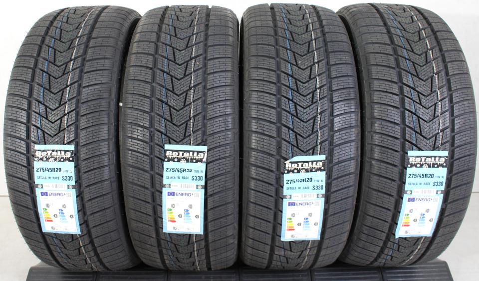 4x 275/45R20 110V ROTALLA SETULA W RACE S330 WINTERREIFEN #1HFP
