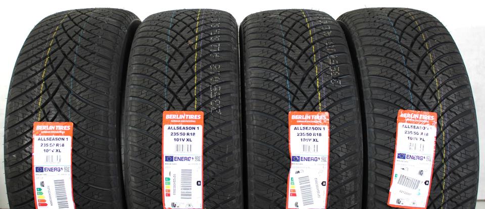 4x 235/50R18 101V BERLIN TIRES GANZJAHRESREIFEN 2024 XL NEU #1S1J – Bild 2