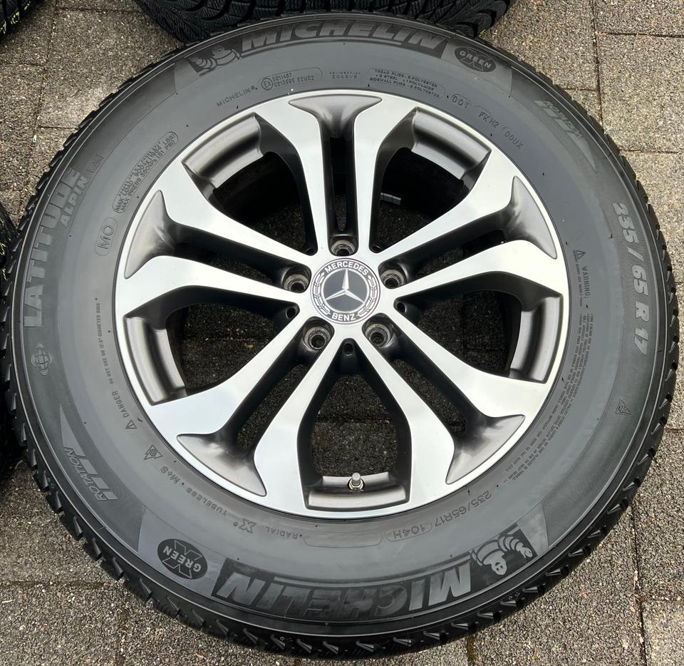 ORIGINAL 17" ALU WINTERRÄDER MERCEDES GLC-KLASSE 204X X253 #1Q7V – Bild 3