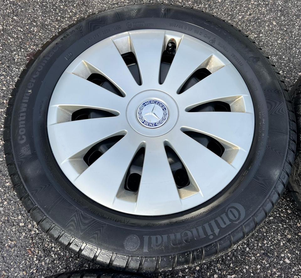 ORIGINAL 17" WINTERRÄDER MERCEDES GLA KLASSE X156 215/60R17 #1DQL – Bild 4