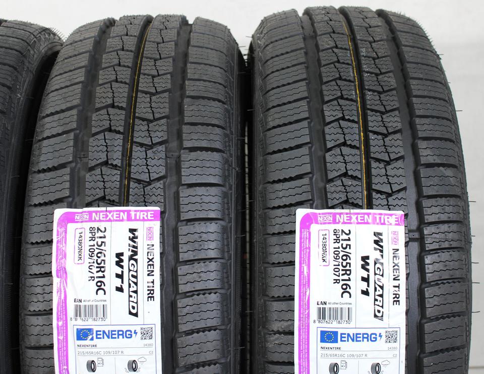 4x 215/65R16C 109/107R NEXEN WINGUARD WT1 WINTERREIFEN #1HFG – Bild 4