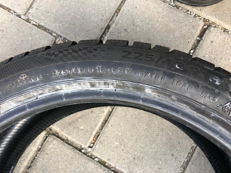 1x 225/40R18 92V CONTINENTAL WINTER CONTACT TS860S RUNFLAT #1155 – Bild 5