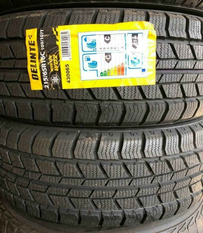 4x 215/65R16C 109/107T DELINTE WD2 WINTERREIFEN WINTER ★ NEU – Bild 3