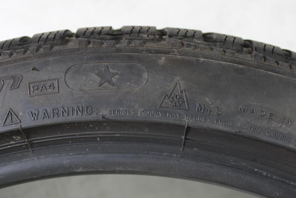 1x 255/35R19 96V MICHELIN PILOT ALPIN PA4 WINTERREIFEN * #1PVB – Bild 4