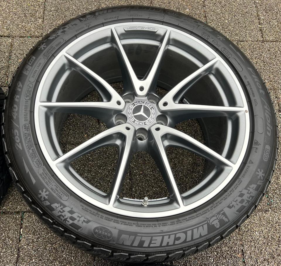 ORIGINAL ALU 19" WINTERRÄDER MERCEDES E-KLASSE AMG E63 W213 #21CD – Bild 4