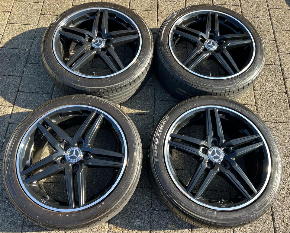 ALU 18" SOMMERRÄDER MERCEDES A-KLASSE B-KLASSE C-KLASSE CLA #1VOK – Bild 2