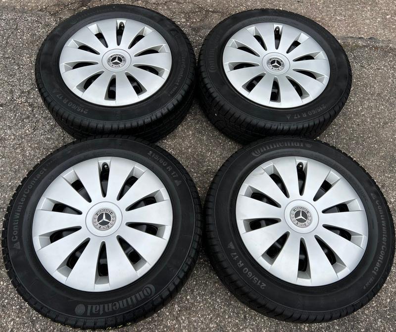 ORIGINAL 17" WINTERRÄDER MERCEDES GLA KLASSE X156 215/60R17 #1O2E – Bild 2