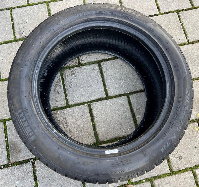 1x 265/45R18 101V PIRELLI SOTTOZERO 2 WINTERREIFEN 2020 #8409 – Bild 3