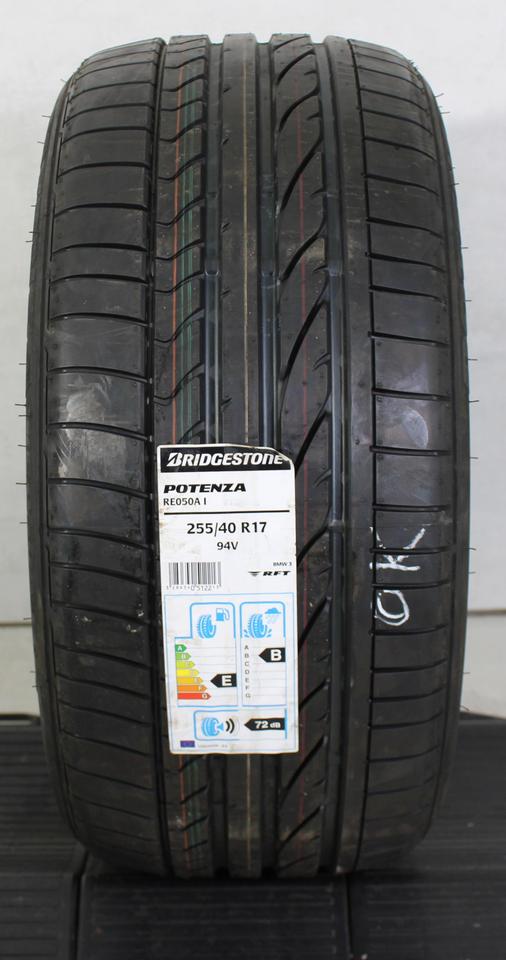 1x 255/40R17 94V BRIDGESTONE SOMMERREIFEN RUNFLAT 2014 * #1SCQ