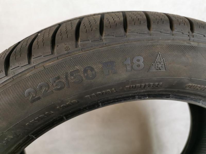 1x 225/50R18 99V CONTINENTAL WINTER CONTACT TS830P RUNFLAT #100D – Bild 3