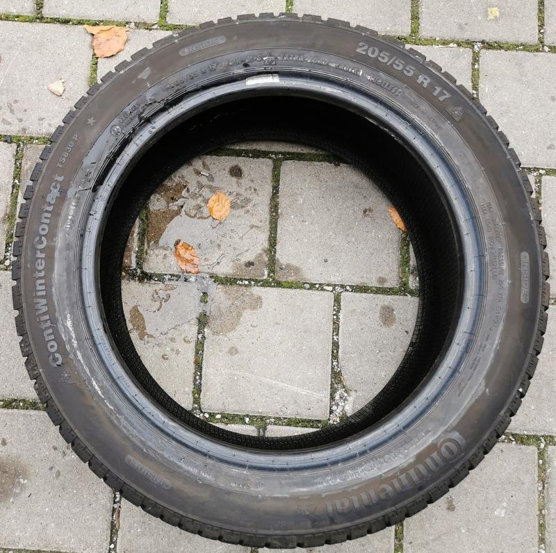 1x 205/55R17 95H CONTINENTAL WINTER CONTACT TS830P 2018 #8703 – Bild 2