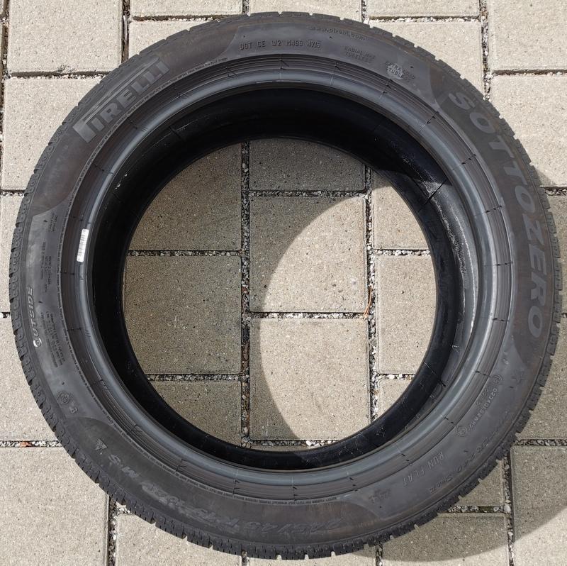 1x 245/45R19 102V PIRELLI SOTTOZERO 2 RSC RUNFLAT 2016 #7262 – Bild 3