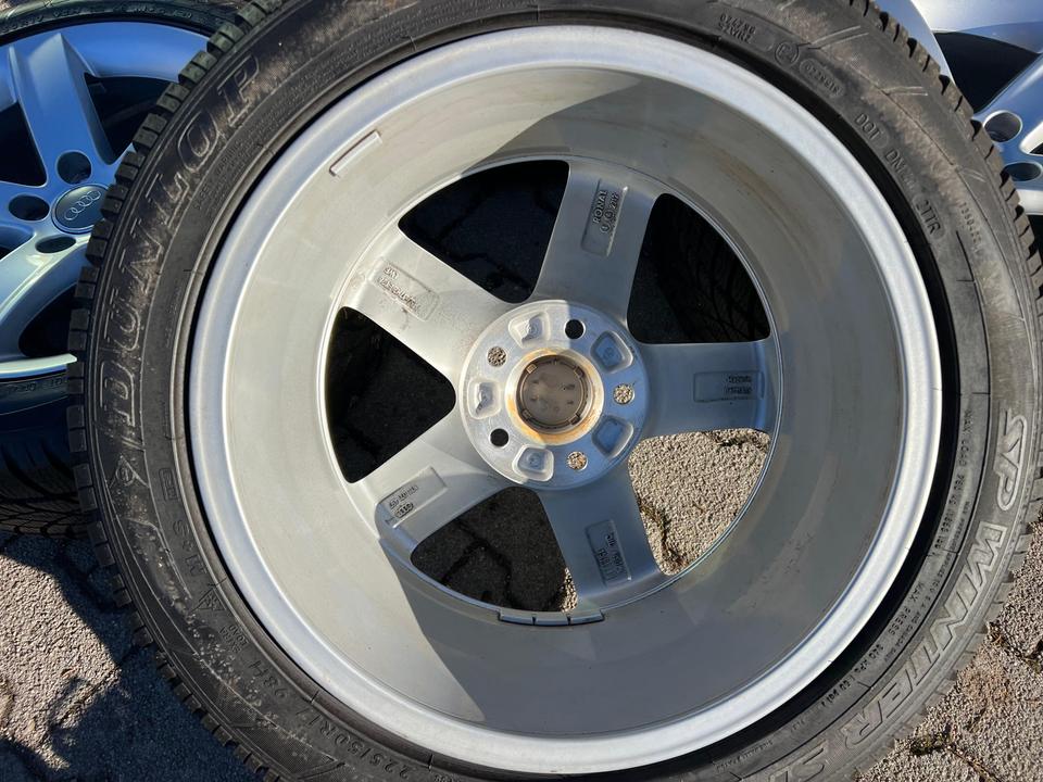4 ALU WINTERRÄDER AUDI A5 S5 8T B8 225/50R17 98H 8T0071497 #24ZR – Bild 7